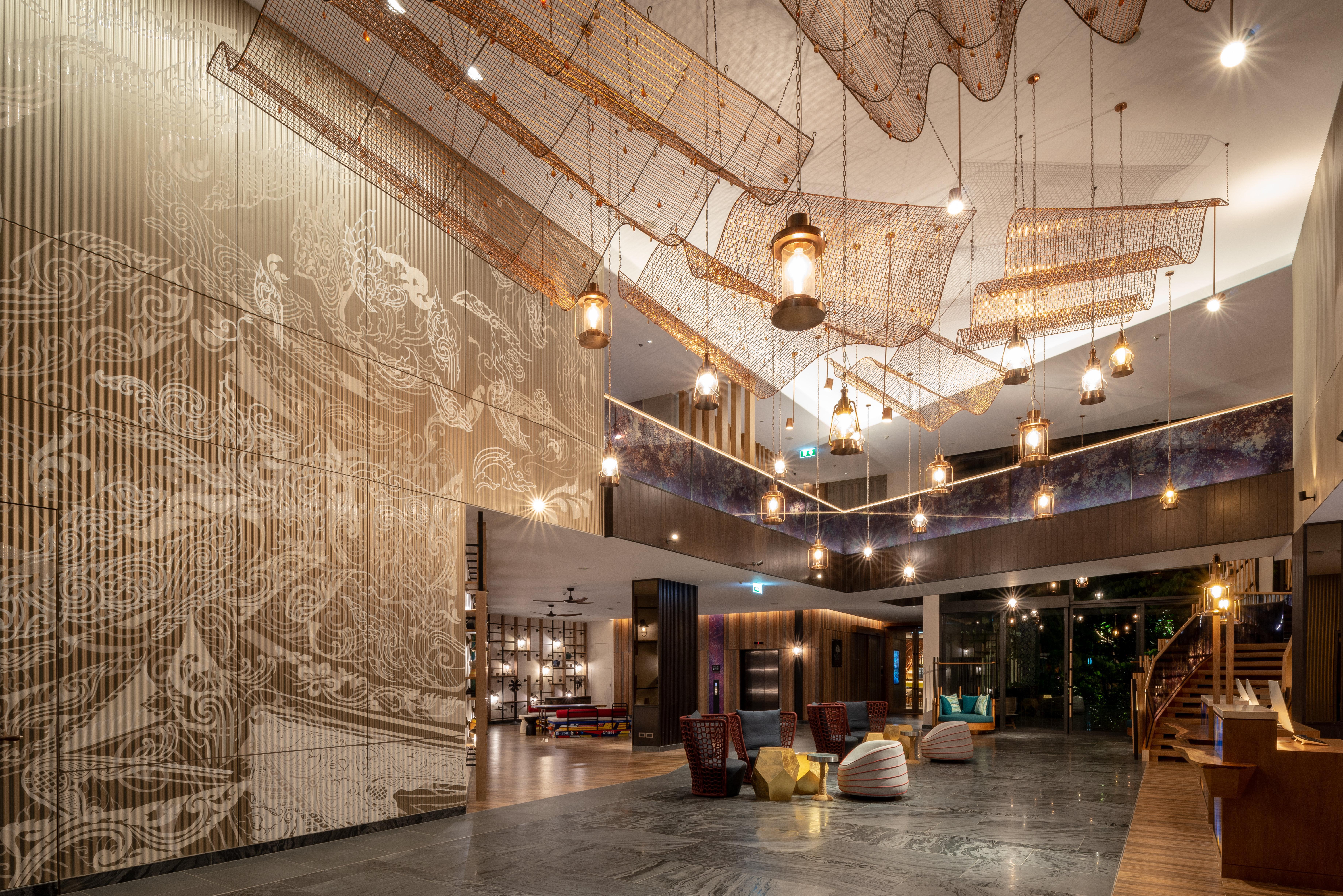 Hotel Indigo Phuket Patong By Ihg Εξωτερικό φωτογραφία The lobby of the hotel